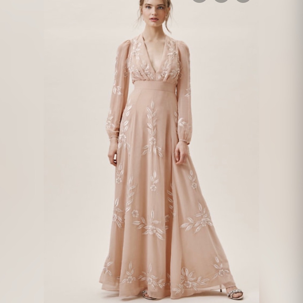 BHLDN Belize Wedding Dress Bohemian-Blush